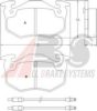 A.B.S. 36503 Brake Pad Set, disc brake